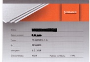Certifikát FERMACELL